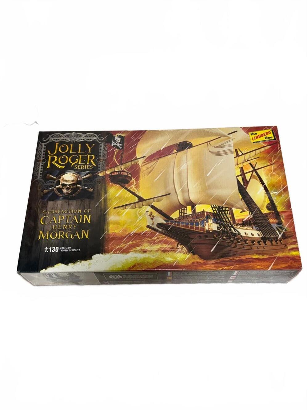 Lindberg Jolly Roger Satisfaction of Captain Henry Morgan 1:130 Model Kit HL219